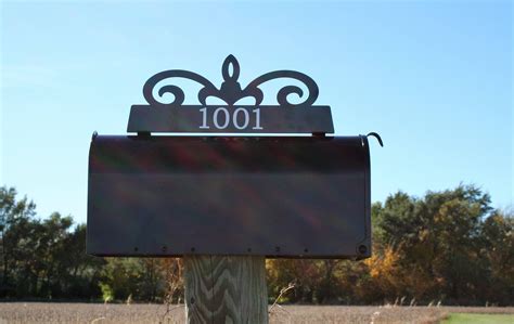 Metal Name Signs for Mailbox 